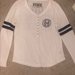 Victoria’s Secret PINK long sleeve sleep shirt